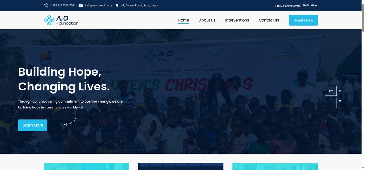 AO Foundation website